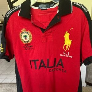 Ralph Lauren Italia Team Racing Big Horse Polo